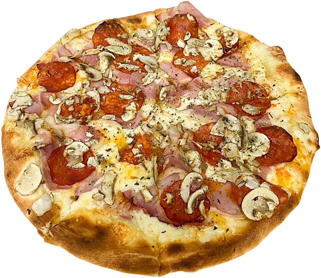 Мешана Кинг пица од Pizza King Битола
